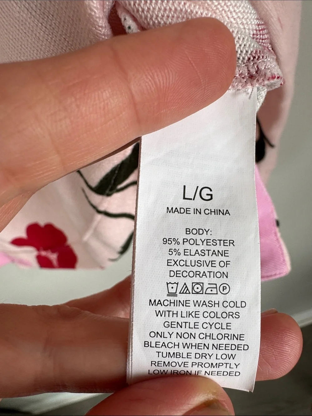 Kate Spade New York Floral Pajama Lounge Set Pink Red Print Women’s Large